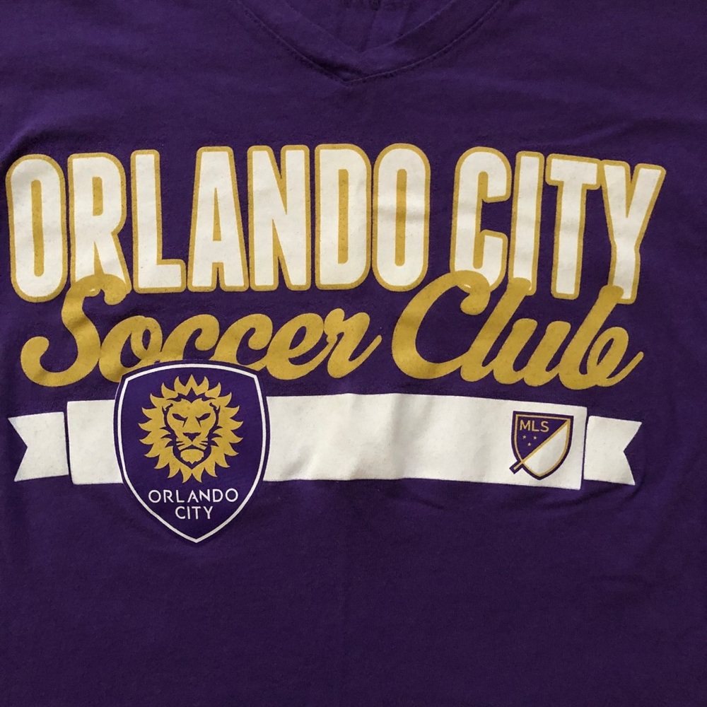 Orlando city soccer club Slimfit woman’s T-shirt